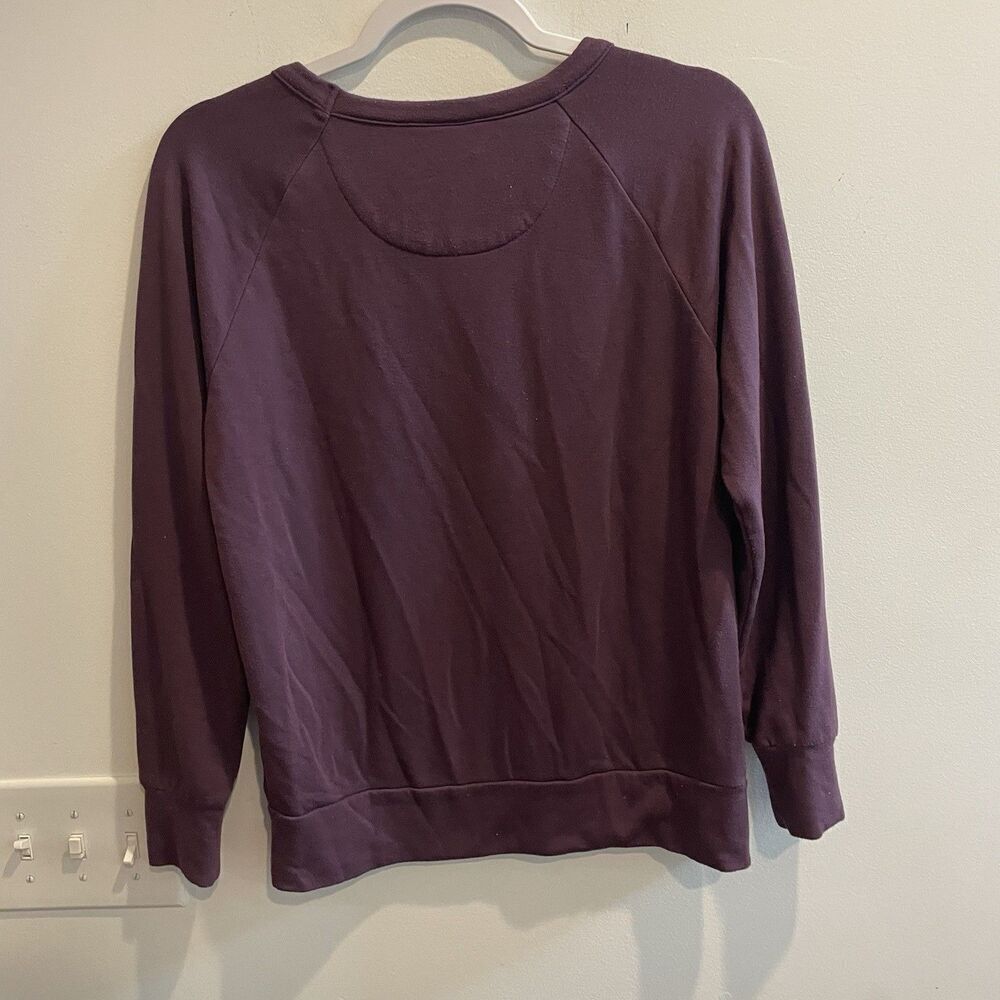 Eddie Bauer Women’s Sweatshirt Sweater Cozy Stretchy Maroon XS Outdoor Camping - Picture 6 of 8